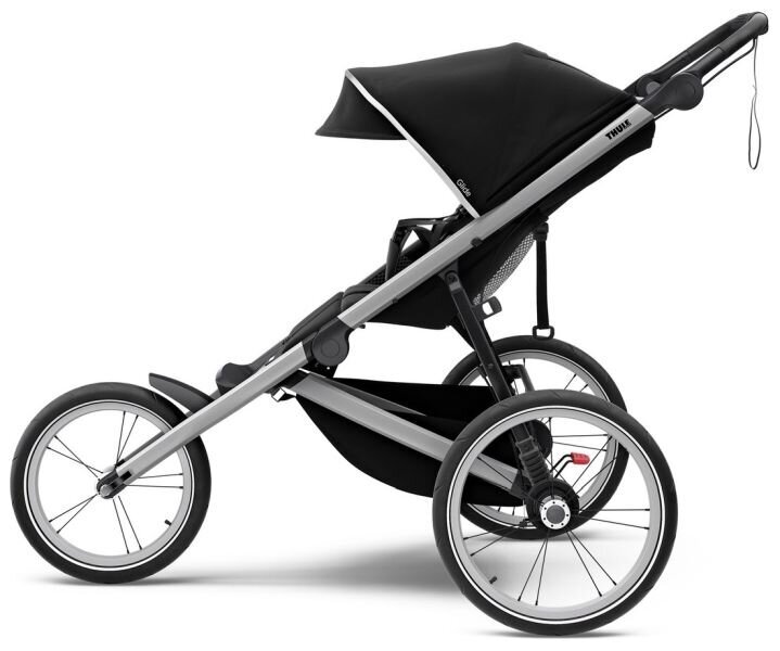 Bērnu rati Thule Glide2 Jet Black 2020 cena un informācija | Bērnu rati | 220.lv