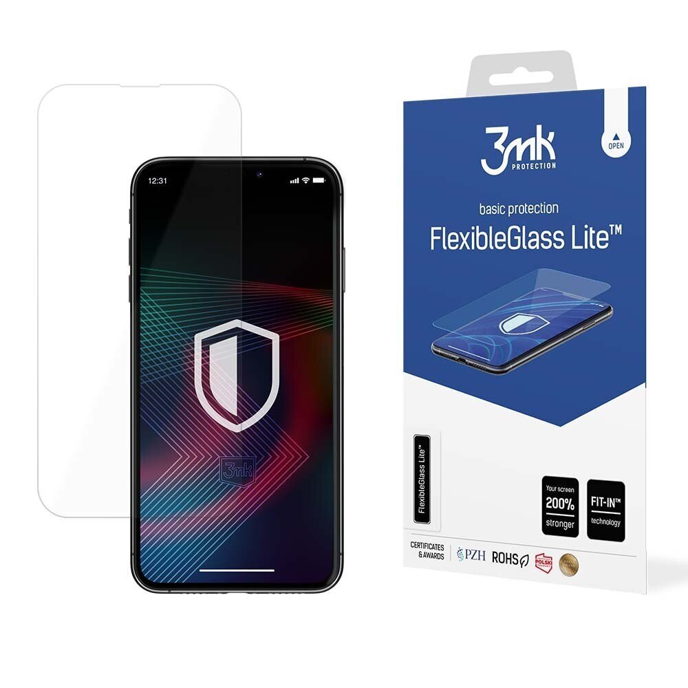 LCD aizsargplēve 3mk Flexible Glass Lite Xiaomi 13T/13T Pro цена и информация | Ekrāna aizsargstikli | 220.lv