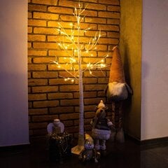 Bērzs ar 48 LED lampām, 120cm цена и информация | Рождественские украшения | 220.lv