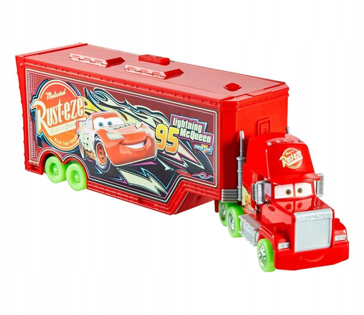 Tumsā spīdoša automašīna Mattel Cars cena un informācija | Rotaļlietas zēniem | 220.lv
