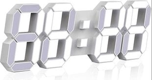 3D светодиодные цифровые часы цена и информация | Часы | 220.lv