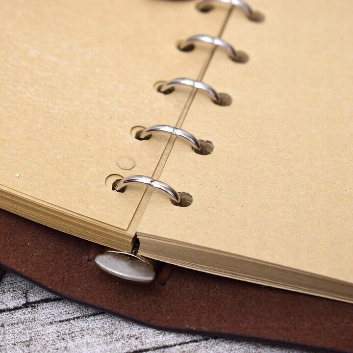 Retro stila dienasgrāmata, sarkana, A7 cena un informācija | Burtnīcas un papīra preces | 220.lv