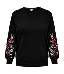 Džemperis sievietēm Only Carmakoma, melns cena un informācija | Sieviešu džemperi | 220.lv
