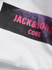 T-krekls vīriešiem Jack & Jones 12246995*03, 5715501610768, balts cena un informācija | Vīriešu T-krekli | 220.lv
