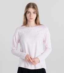 Sieviešu džemperis Hailys, rozā cena un informācija | Sieviešu džemperi | 220.lv
