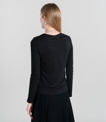 Sieviešu džemperis Hailys, melns cena un informācija | Sieviešu džemperi | 220.lv