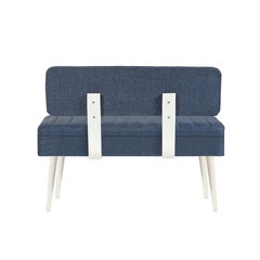 Krēsls Asir, 110x85x36cm, zils/balts cena un informācija | Sēžammaisi, pufi | 220.lv
