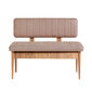 Krēsls Asir, 110x85x46cm, rozā/bēšs cena un informācija | Sēžammaisi, pufi | 220.lv