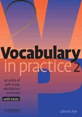 Vocabulary in Practice Level 2 (Elementary) цена и информация | Пособия по изучению иностранных языков | 220.lv