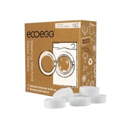 Ecoegg dabīgās un efektīvās veļas mazgājamās mašīnas tīrīšanas tabletes, 6 gab. cena un informācija | Lielās sadzīves tehnikas piederumi | 220.lv