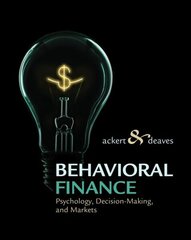 Behavioral Finance: Psychology, Decision-Making, and Markets New edition cena un informācija | Ekonomikas grāmatas | 220.lv