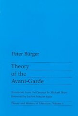 Theory Of The Avant-Garde cena un informācija | Vēstures grāmatas | 220.lv