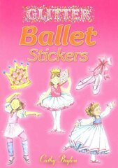Glitter Ballet Stickers illustrated edition cena un informācija | Grāmatas mazuļiem | 220.lv
