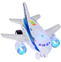 Lidmašīna bērniem ar gaismas un skaņas efektiem цена и информация | Игрушки для мальчиков | 220.lv