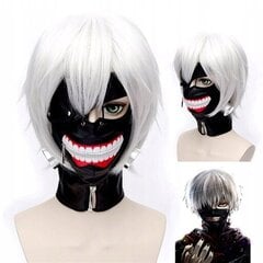 Tokyo Ghoul Parūka, balta cena un informācija | Karnevāla tērpi, maskas | 220.lv