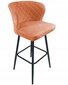 Bāra krēsli, tekstila materiāls, Viking, Malibu, apelsīns cena un informācija | Virtuves un ēdamistabas krēsli | 220.lv