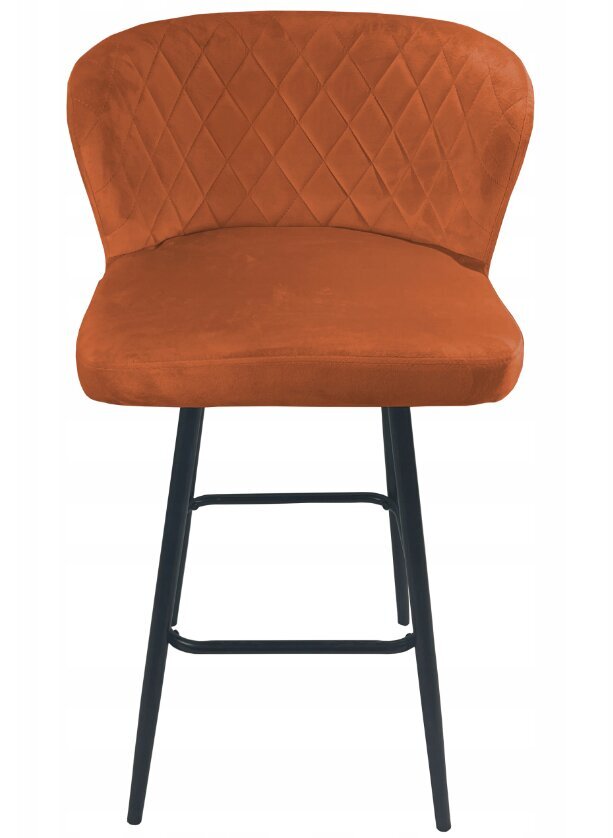 2 bāra krēslu komplekts, Viking, Malibu, vara krāsa cena un informācija | Virtuves un ēdamistabas krēsli | 220.lv