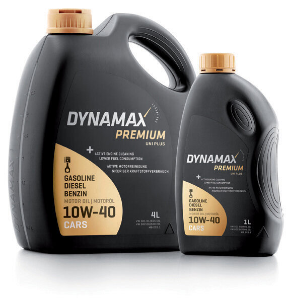 Eļļa DYNAMAX Uni Plus 10W40 4L (501893) cena un informācija | Motoreļļas | 220.lv