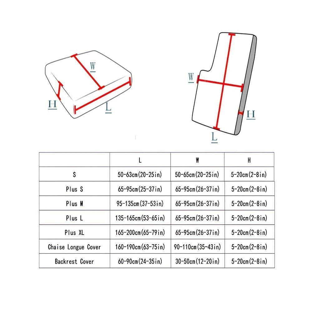 Ūdensizturīgs dīvāna pārvalks, M izmērs, sarkans cena un informācija | Mēbeļu pārvalki | 220.lv