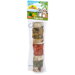 Grauzēju barības piedeva JR Farm Triple-Roll, 160 g цена и информация | Корм для грызунов | 220.lv