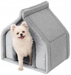 Лежак раскладной Doggy Diamond, разные размеры, серый цвет цена и информация | Лежаки, домики | 220.lv