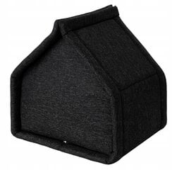 Лежак раскладной Doggy Diamond Ekolen R3, 60x50x52 см, черный цвет цена и информация | Лежаки, домики | 220.lv
