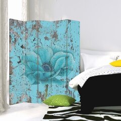 Ширма Синий цветок цена и информация | Мобильные стенки | 220.lv