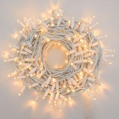 LED Āra un iekštelpu vītne Proled, 10 m, balta cena un informācija | Ziemassvētku lampiņas, LED virtenes | 220.lv