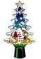 Ziemassvētku rotājums LED 15 cm cena un informācija | Ziemassvētku dekorācijas | 220.lv