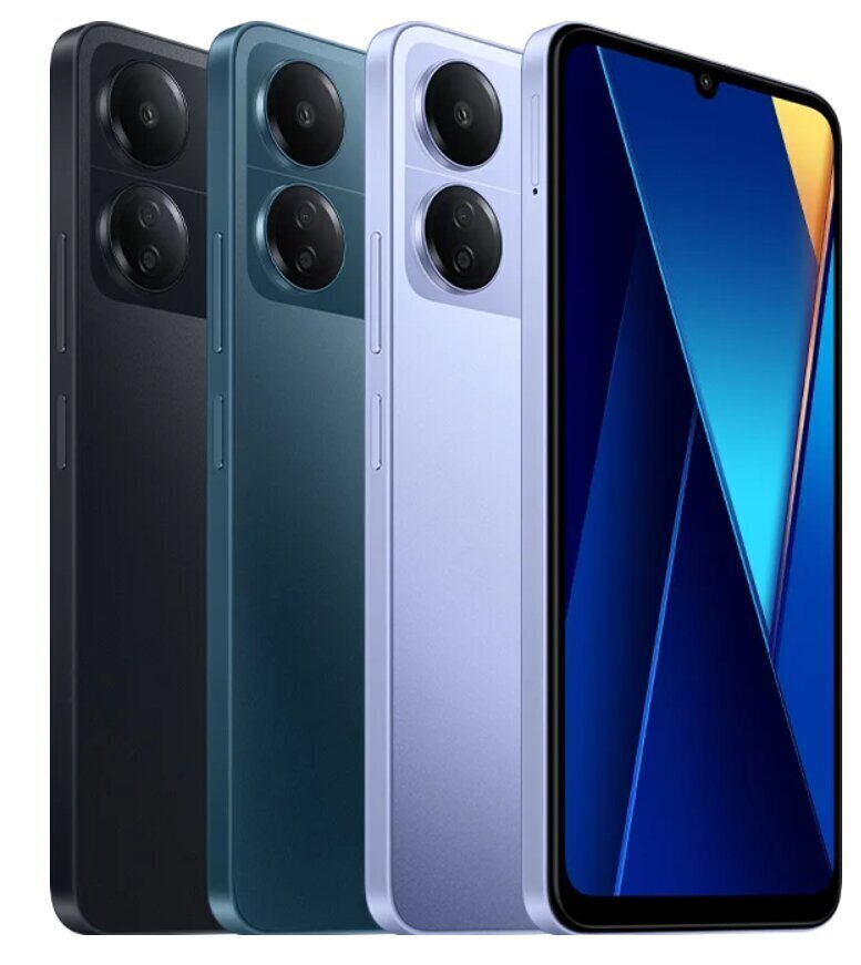 Xiaomi Poco C65 8/256GB MZB0FOBEU Blue цена и информация | Mobilie telefoni | 220.lv