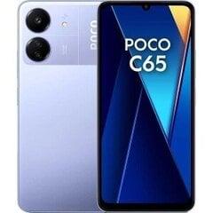 Poco C65 6/128GB Purple MZB0FLLEU cena un informācija | Mobilie telefoni | 220.lv