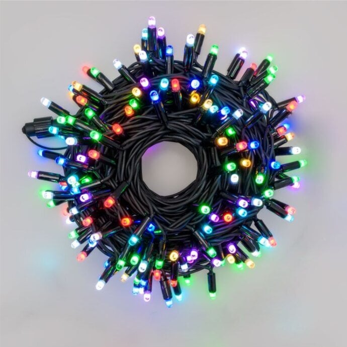 Āra un iekštelpu virtene Proled RGB, 200 LED, 20 m cena un informācija | Ziemassvētku lampiņas, LED virtenes | 220.lv