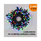 Āra un iekštelpu virtene Proled RGB, 200 LED, 20 m цена и информация | Ziemassvētku lampiņas, LED virtenes | 220.lv