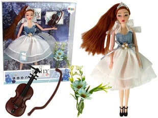 Lelle ar vijoli Lean Toys cena un informācija | Rotaļlietas meitenēm | 220.lv