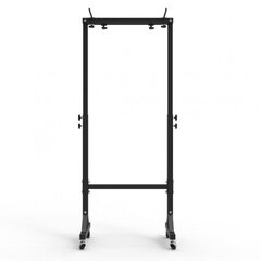 Statīvs jogas paklājiņiem Full Adjustable Storage, 45x45x1.5mm, melns цена и информация | Товары для йоги | 220.lv