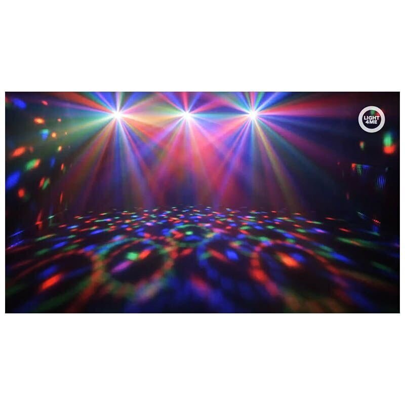 LED apgaismojuma komplekts Light4Me T-Bar Led Par Flower Ball Laser UV Strobe цена и информация | Svētku dekorācijas | 220.lv