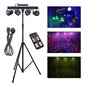 LED apgaismojuma komplekts Light4Me T-Bar Led Par Flower Ball Laser UV Strobe cena un informācija | Svētku dekorācijas | 220.lv