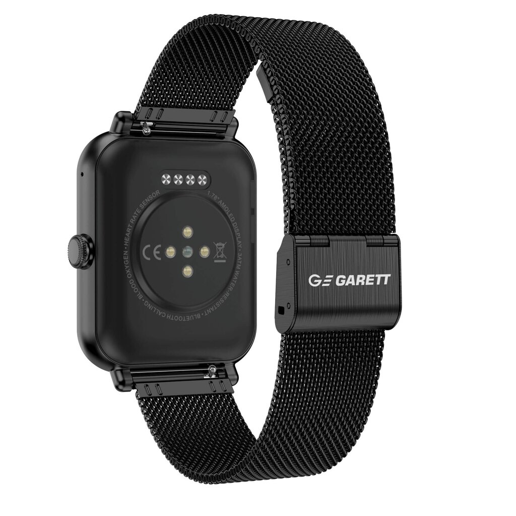 Garett GRC Classic Black Steel цена и информация | Viedpulksteņi (smartwatch) | 220.lv