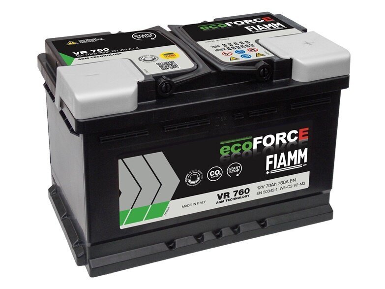 Akumulators Fiamm Ecoforce, 12 V цена и информация | Akumulatori | 220.lv