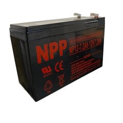 Akumulators NPP 12V 7.2Ah cena un informācija | Akumulatori | 220.lv