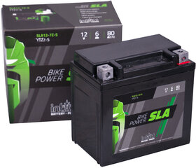 Аккумулятор для мотоциклов intAct Battery-Power SLA (YTZ7-S) 6AH (c20) 80A (EN) цена и информация | Мото аккумуляторы | 220.lv