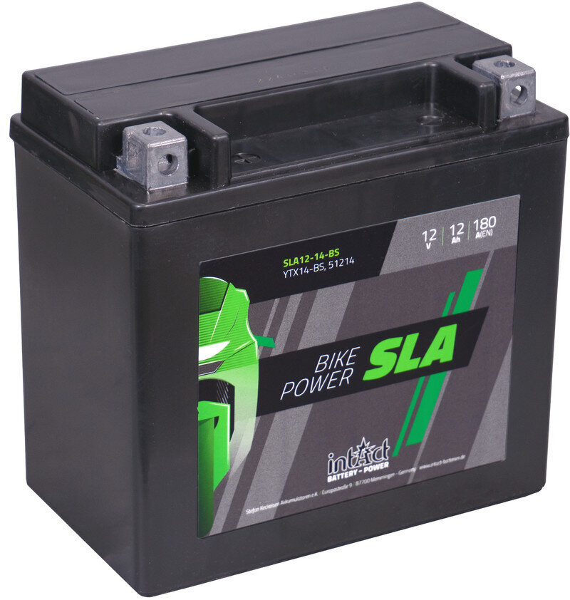 Akumulators motocikliem intAct Battery-Power SLA YTZ12-S 12Ah c20 180A цена и информация | Moto akumulatori | 220.lv