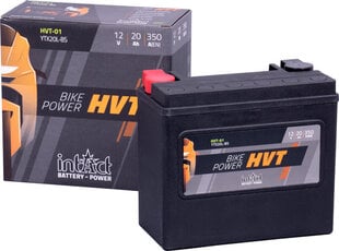 Аккумулятор для мотоциклов intAct Battery-Power HVT (YTX20L-BS) 12V 20AH (c20) 350A (EN) цена и информация | Мото аккумуляторы | 220.lv