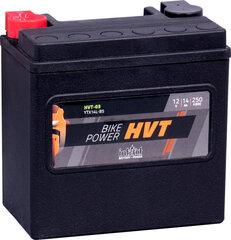 Аккумулятор для мотоциклов intAct Battery-Power HVT (YTX14L-BS) 12V 14AH (c20) 250A (EN) цена и информация | Мото аккумуляторы | 220.lv