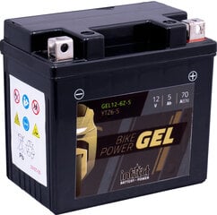 Аккумулятор для мотоциклов intAct Battery-Power GEL (YTZ6-S) 12V 5AH (c20) 70A (EN) цена и информация | Мото аккумуляторы | 220.lv