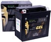 Akumulators motocikliem intAct Battery-Power GEL YTX14-BS 12V 12Ah c20 250A cena un informācija | Moto akumulatori | 220.lv