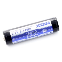 Akumulators 18650 XTAR - 2200mAh cena un informācija | Akumulatori | 220.lv