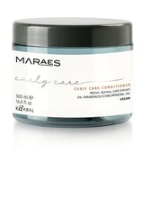 MARAES CURLY CARE Кондиционер для вьющихся и волнистых волос (100% веган, кондиционирование), 500 мл цена и информация | Бальзамы, кондиционеры | 220.lv