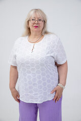 Блузка Vizzy Collection, белая цена и информация | Женские блузки, рубашки | 220.lv