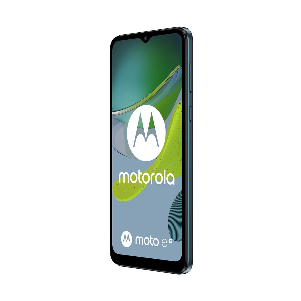 Motorola Moto E13 2/64GB PAXT0024SE Aurora Green cena un informācija | Mobilie telefoni | 220.lv